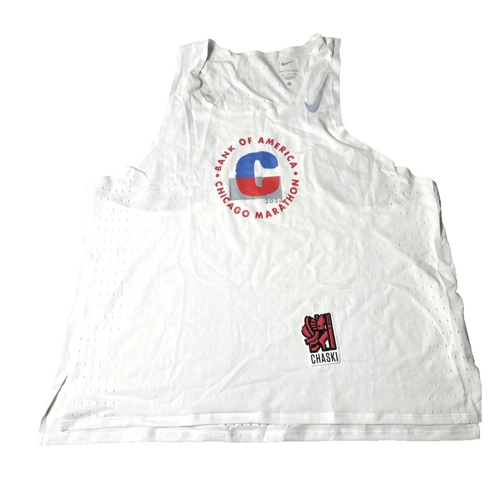 Nike Dri-FIT ADV 2023 BOA Chicago Marathon AeroSwift Singlet Men's XXL FD2692